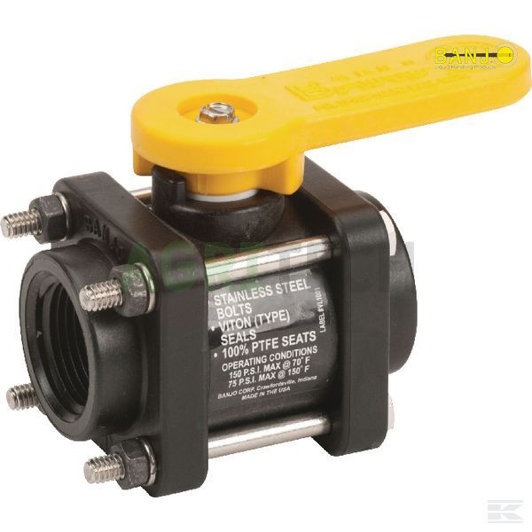 BN2395215-BANJO - 1-дюймовый стандартный шаровой клапан, BANJO