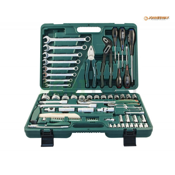 S04H52477S - Універсальний набір інструментів, 77 предметів, JONNESWAY