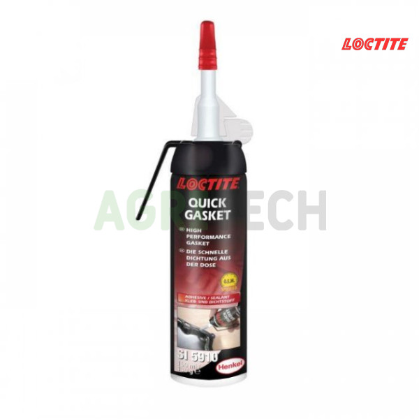 Loctite 5910 (100мл) - Герметик силіконовий чорний, Loctite