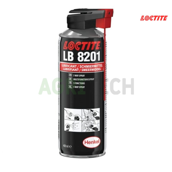 Loctite 8201 (400мл) - Спрей-очисник, Loctite