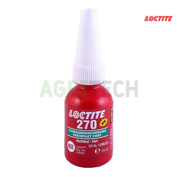 Loctite 270 (10мл) - Різьбовий фіксатор високої міцності, Loctite