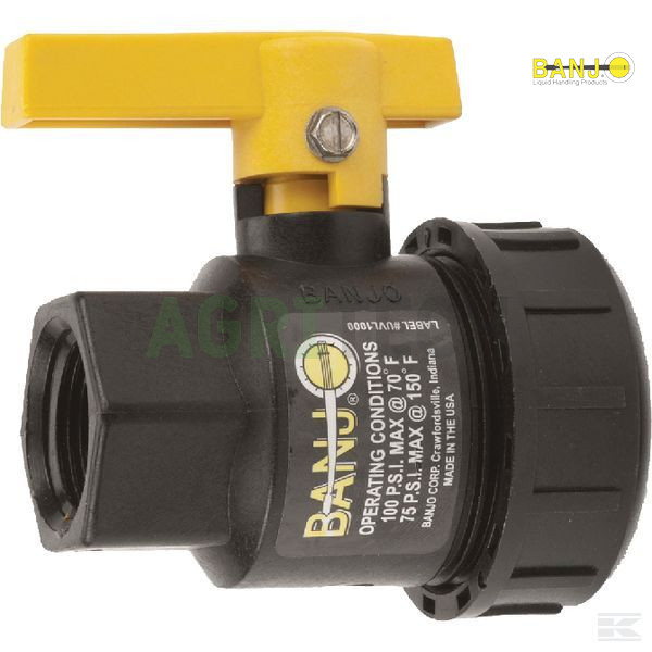 UV075FP - Кран двохпозиційний 3/4