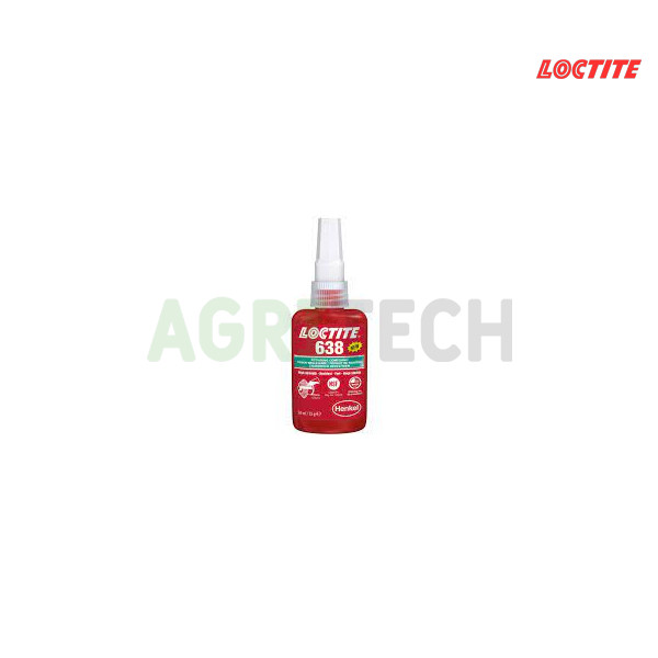 Loctite 638 (50мл) - Вал-втулочний фіксатор до 0,25 мм, Loctite