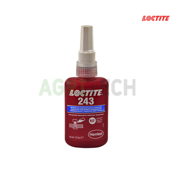 Loctite 243 (50мл) - Різьбовий фіксатор середньої міцності, Loctite