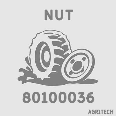 80100036 - Гайка, CASE IH
