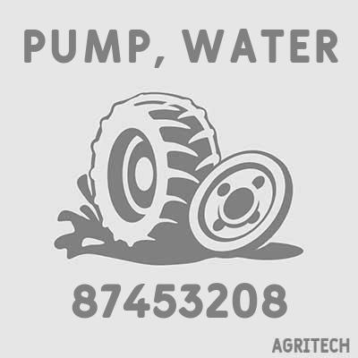 87453208 - Насос водяний (помпа) системи охолодження, CASE IH