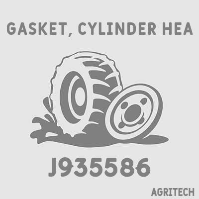J935586 - Прокладка головки блока 0,25мм, CASE IH