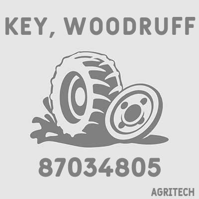 87034805 - Шпонка, CASE IH