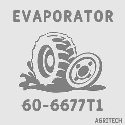 60-6677T1 - Радіатор обігрівача,, CASE IH