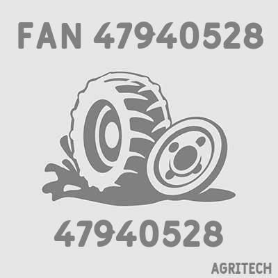 47940528 - Крильчатка вентилятора, CASE IH