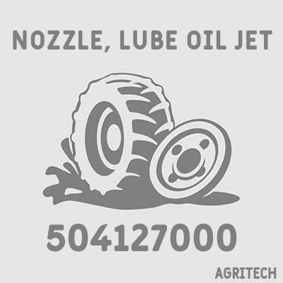 504127000 - Форсунка охлаждения поршня, CASE IH