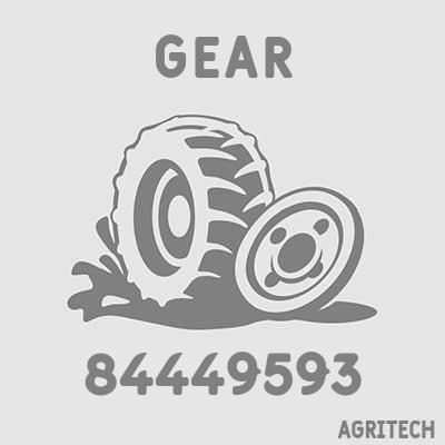 84449593 - Вал шестерня бортового редуктора, CASE IH