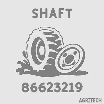 86623219 - Вал вертикальний редуктора вивантаження 21T, CASE IH