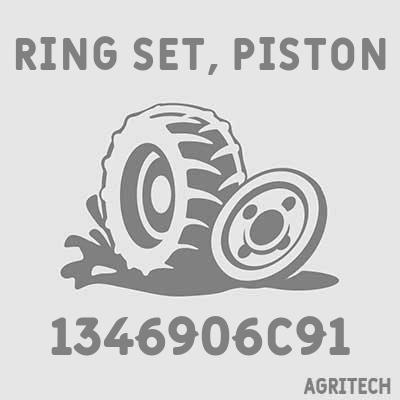 1346906C91 - Комплект колец поршневых, CASE IH