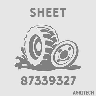 87339327 - Днище наклонной камеры, CASE IH