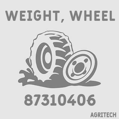 87310406 - Балласт колеса, NEW HOLLAND