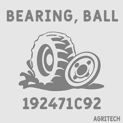192471C92 - Подшипник шариковый закрипляемий, CASE IH