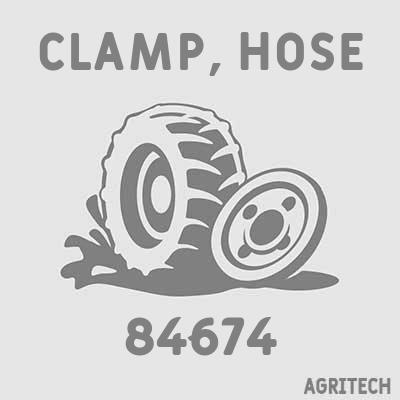 84674 - Хомут, CASE IH