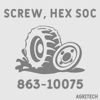 863-10075 - Болт, CASE IH
