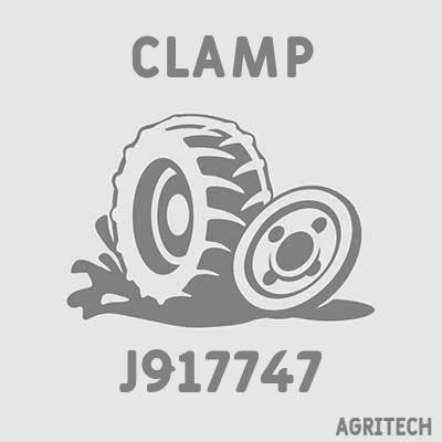 J917747 - Прижим паливної трубки, CASE IH