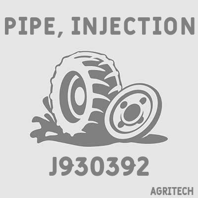 J930392 - Трубка топливная 2 цилиндр, CASE IH