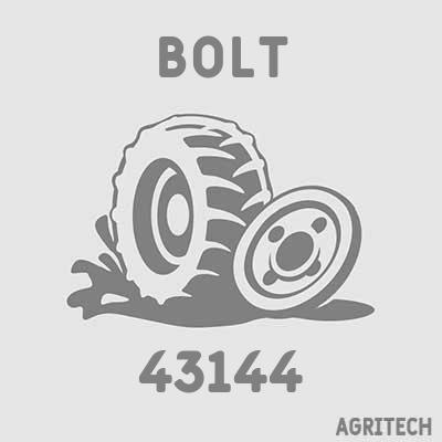 43144 - Болт колектора, NEW HOLLAND