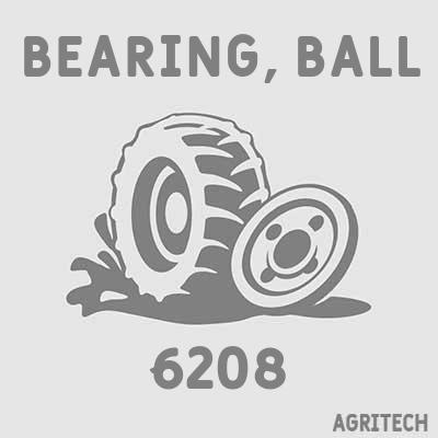 6208 - Підшипник кульковий, TIMKEN