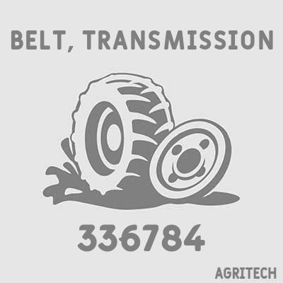 336784 - Ремінь варіатора барабана (зубчастий), NEW HOLLAND