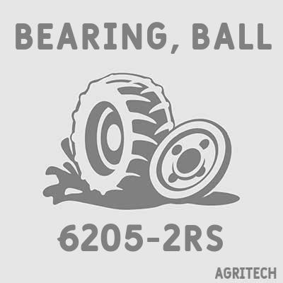 6205-2RS - Підшипник кульковий, TIMKEN