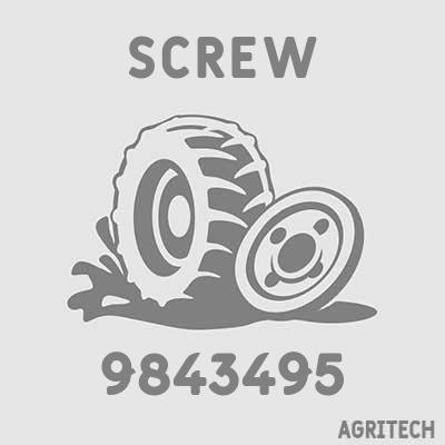 9843495 - Болт, CASE IH