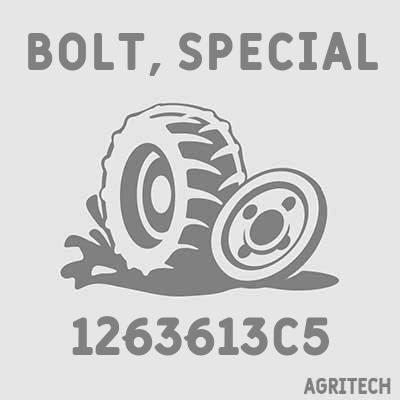 1263613C5 - Вал-болт батареї на 9 дисків, CASE IH