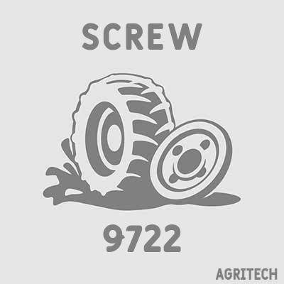 9722 - Болт, CASE IH