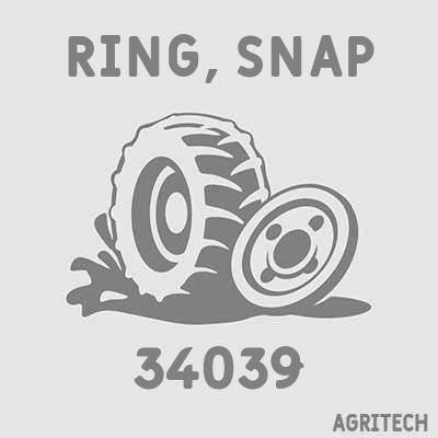 34039 - Кольцо стопорное, CASE IH