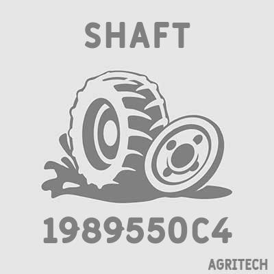 1989550C4 - Вал вентилятора очистки, CASE IH