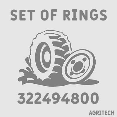 322494800 - Комплект шайб регулировочных, CASE IH