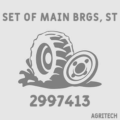 2997413 - Комплект вкладишів корінних, CASE IH