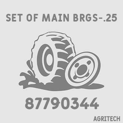 87790344 - Комплект вкладышей коренных, CASE IH