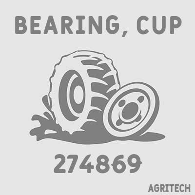 274869 - Обойма підшипника зовнішня, CASE IH