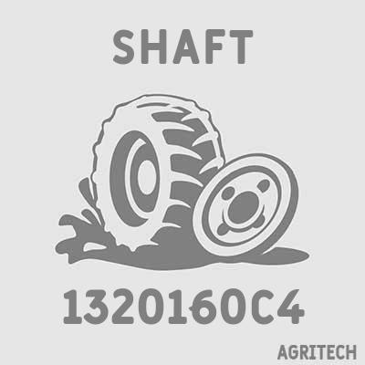1320160C4 - Вал приводу транспортера похилої камери 6-гр, CASE IH