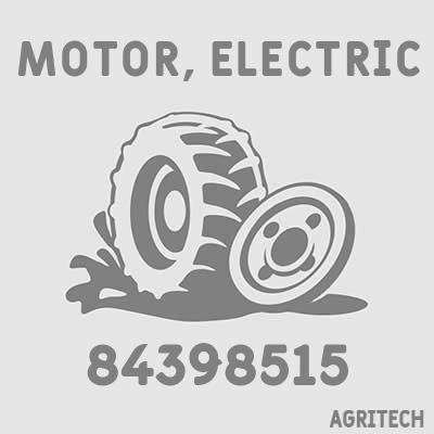 84398515 - Электродвигатель стеклоочистителя (с редуктором), 12В, CASE IH