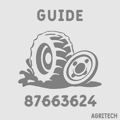 87663624 - Втулка направляющая натяжника, NEW HOLLAND