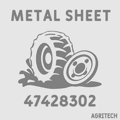 47428302 - Щиток днища крайний левый, CASE IH