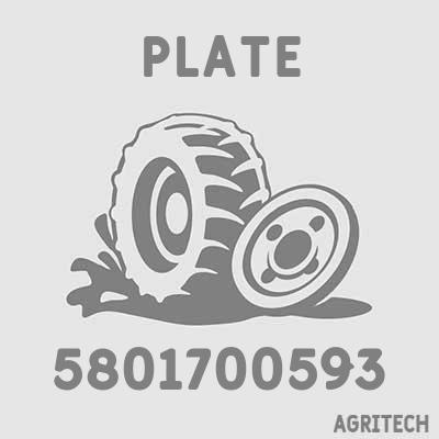 5801700593 - Кришка бокова головки блока циліндрів, CASE IH