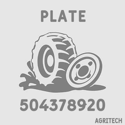 504378920 - Пластина, NEW HOLLAND
