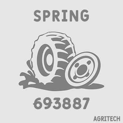 693887 - Пружина, CASE IH