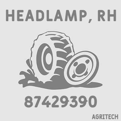87429390 - Фара права, CASE IH