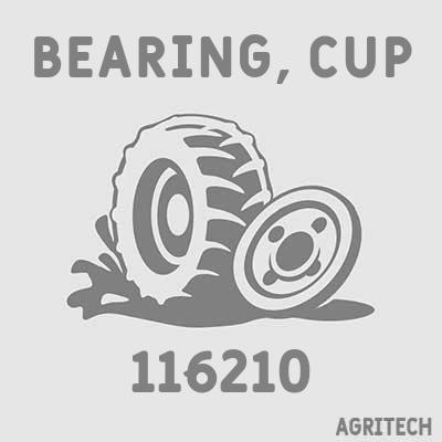 116210 - Обойма підшипника зовнішня, CASE IH