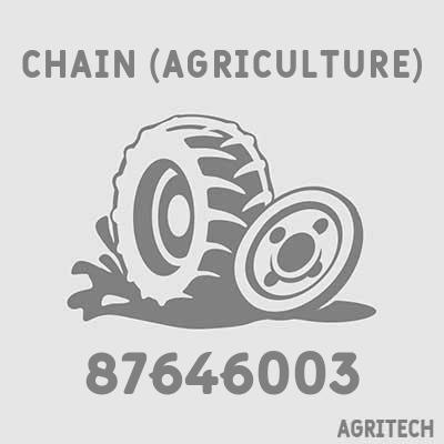 87646003 - Цепь транспортера наклонной камеры, CASE IH