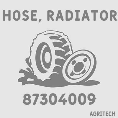 87304009 - Патрубок радиатора верхний, CASE IH