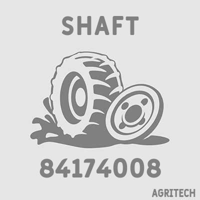 84174008 - Вал приводний транспортера похилої камери, CASE IH